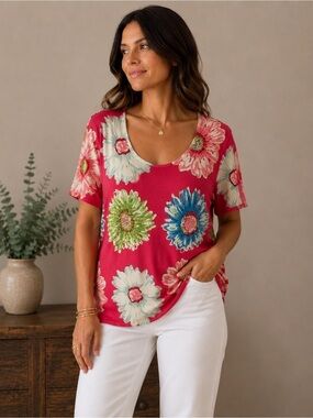SA Denim your Top Beautiful Colors That shouts Summer Size XL